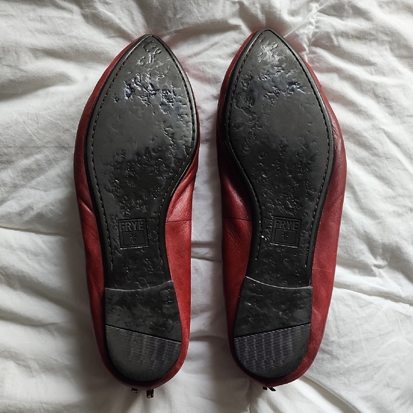 Frye Leather Flats Ws 7.5 - Picture 5 of 5